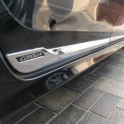 Toyota Corolla Door Lower Chrome Moulding 2014-26