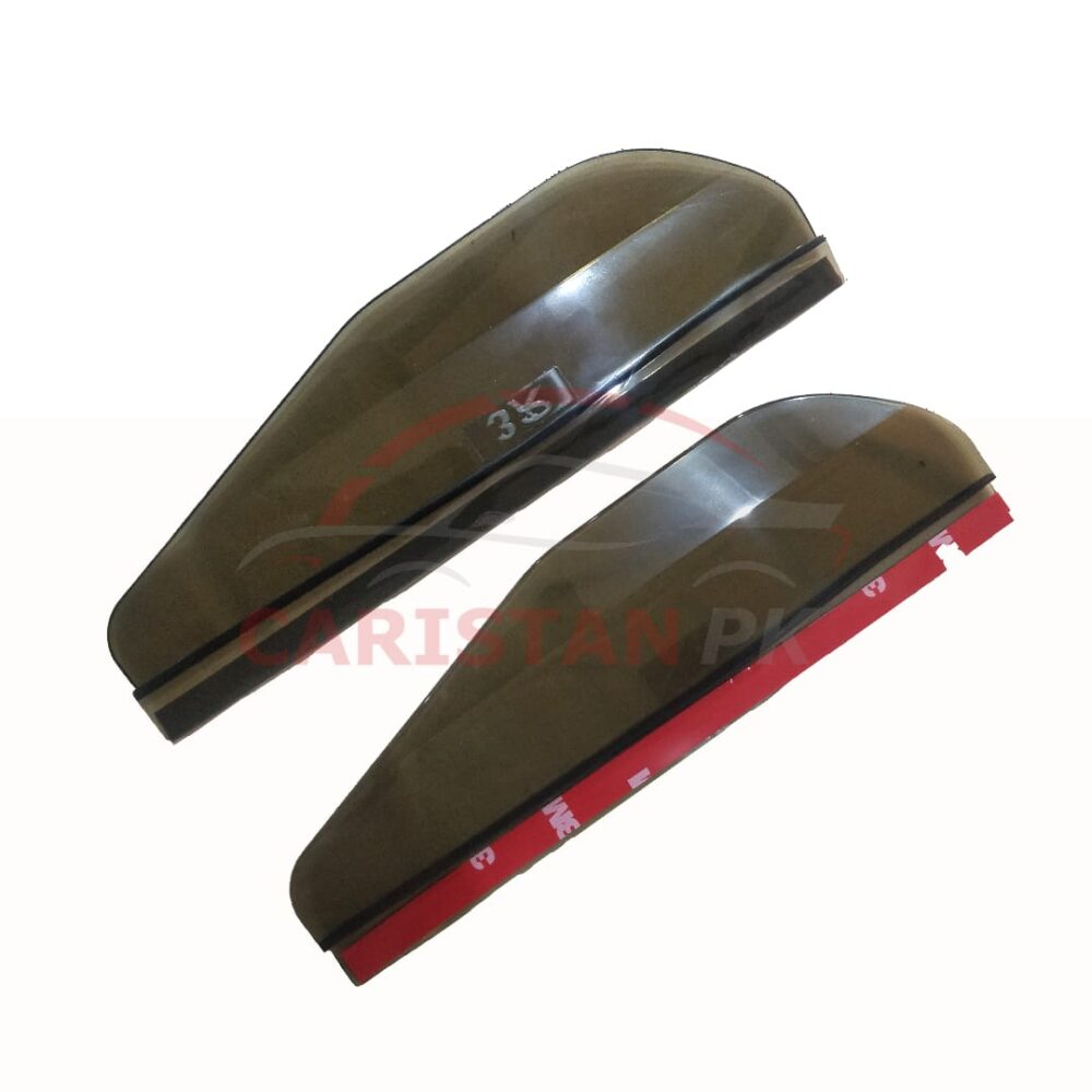 Side Mirror Rain Guard Smoke 1 Side Mirror Rain Guard Smoke 1