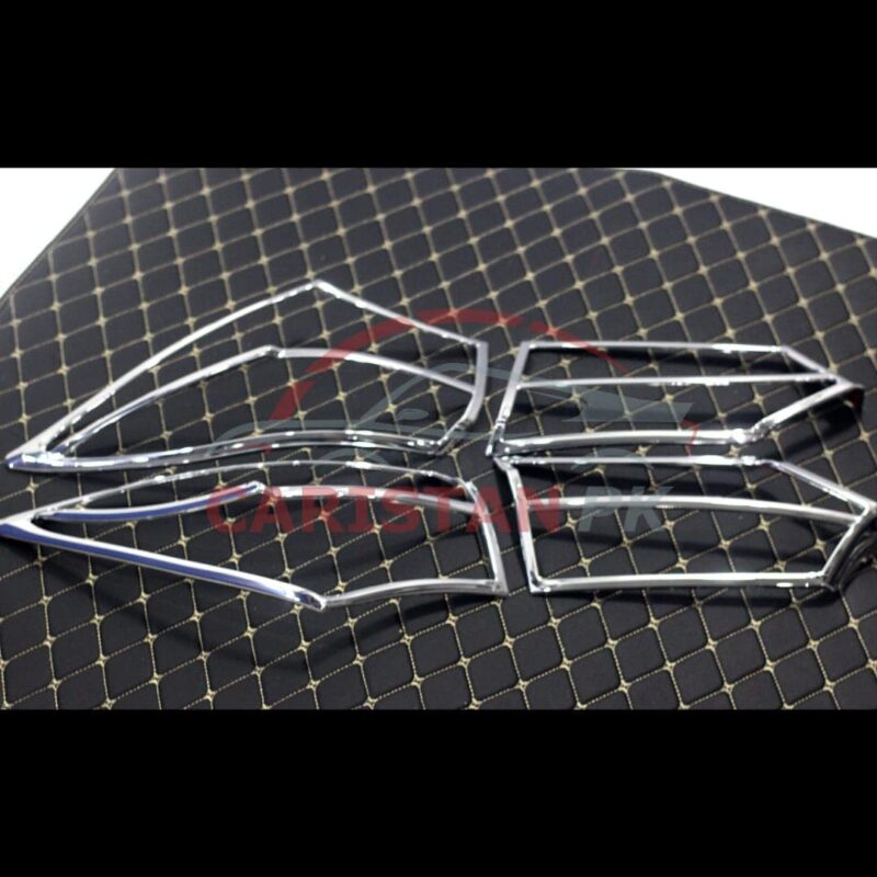 Toyota Corolla Back Light Chrome Cover 2014-16 1