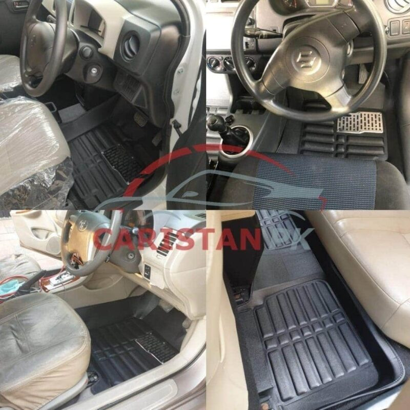 5D Floor Mats Black