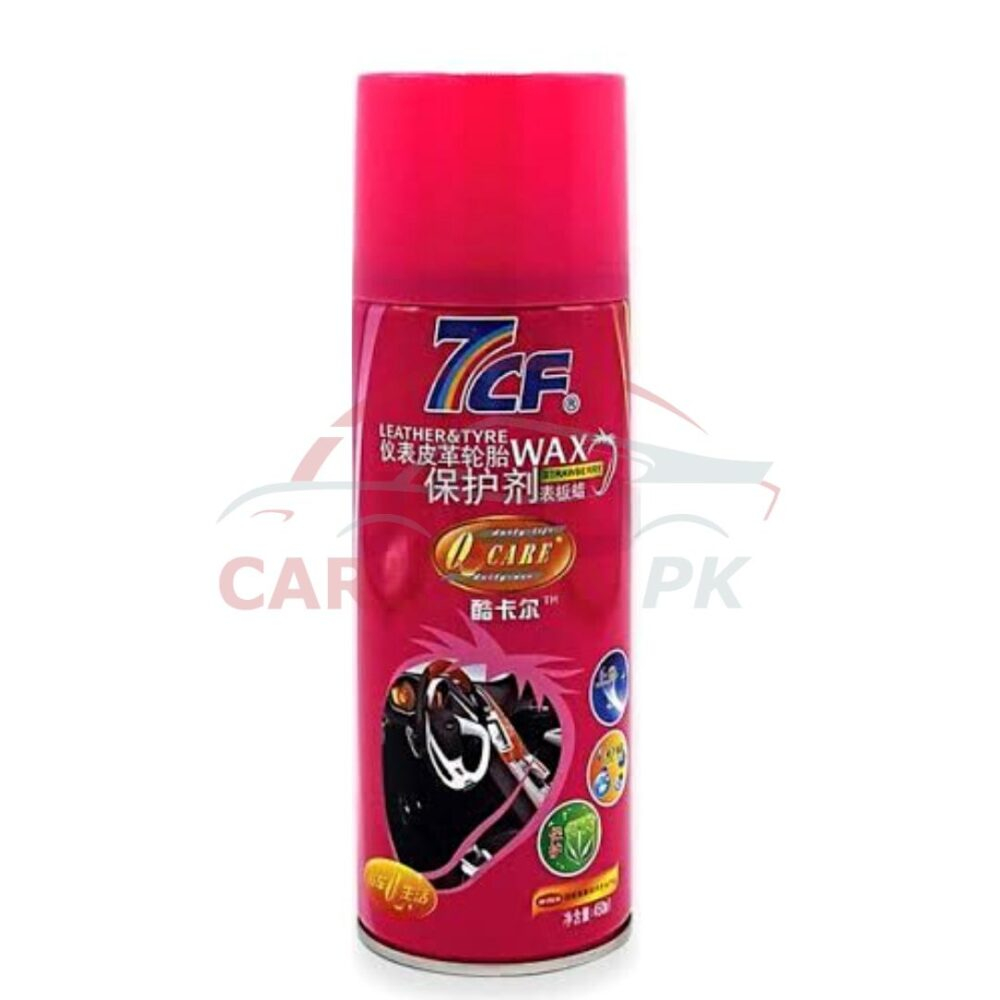 7CF Dashboard Leather And Tyre Wax Strawberry 450ML