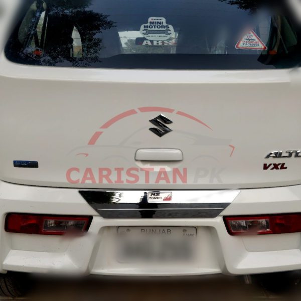 Suzuki Alto Chrome Rear Bumper Protector RS Style 2017-24 Model