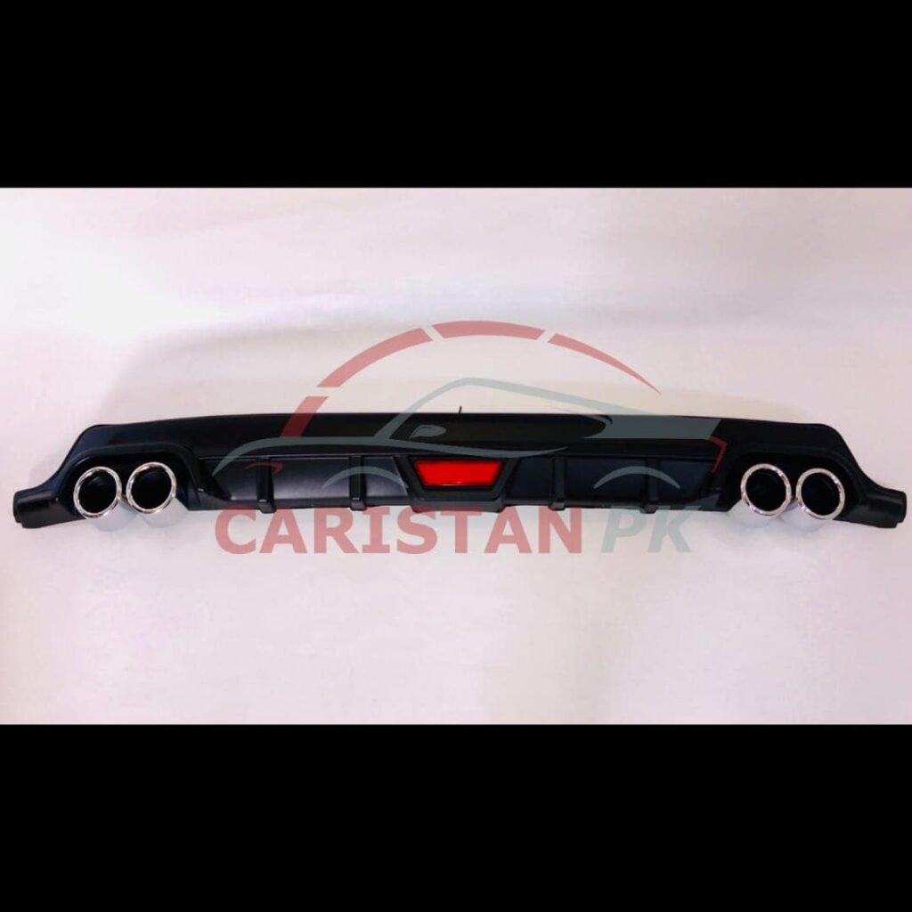 Kantara Style Universal Bumper Diffuser All Black 1