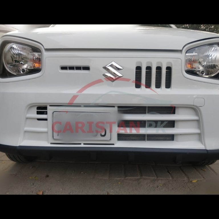 Suzuki Alto Front Bumper Matte Black Sporty Trim Splitter 4