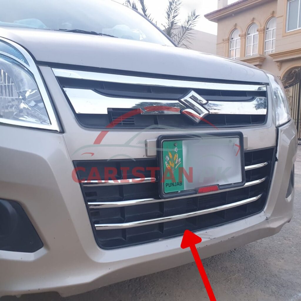 Suzuki Wagon R Front Lower Grille Chrome Trim 3