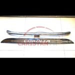 Toyota Corolla Front & Rear Bumper Chrome Trim 2017-21 1