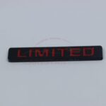 Limited Emblem Black And Red 1
