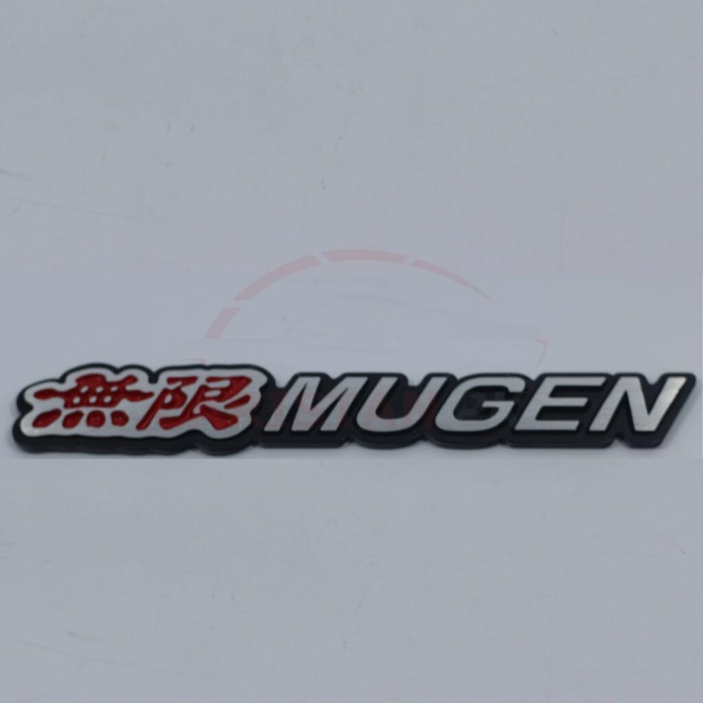 Mugen Car Emblem Red 1