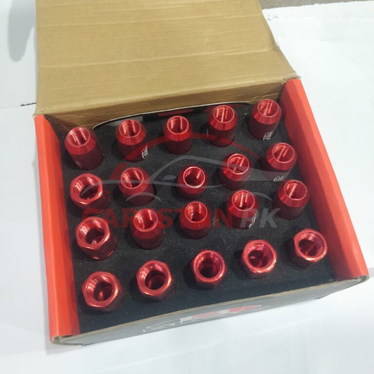 Blox Spike Wheel Lug Nuts Red 1.5mm 1