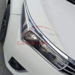 Toyota Corolla Headlight Chrome Cover 2014-16 2