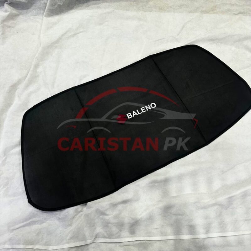 Suzuki Baleno Back Screen Curtain With Logo 3
