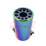 Burnt Silencer Exhaust Muffler Tip Design D