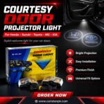 Courtesy Door Projector Light For Honda Suzuki Toyota MG KIA