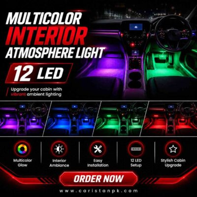 Multicolor Interior Atmosphere Decoration Light 12 LED