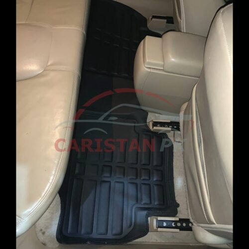 Honda Civic 2012-15 5D Floor Mats Black Design A 3
