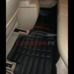 Honda Civic 2012-15 5D Floor Mats Black Design A 4