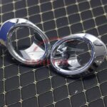 Honda Civic Round Chrome Foglamp Ring 2016-21 1