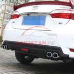 Kantara Style Universal Bumper Diffuser All Black 4