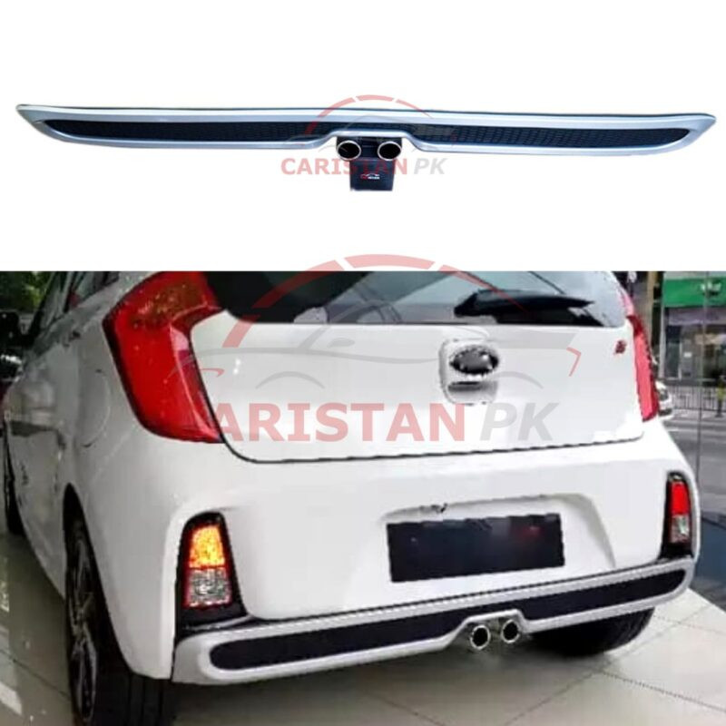 KIA Picanto Rear Bumper Diffuser Sports Style KIA Picanto Rear Bumper Diffuser Sports Style