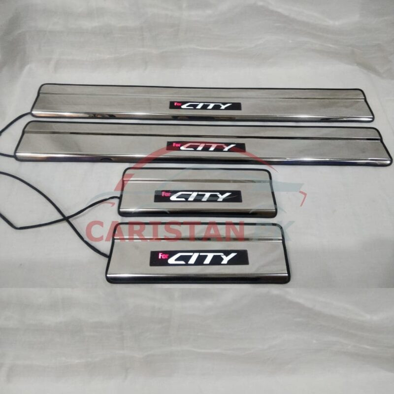 LED Sill Plates Honda City 2009-21 Model 1