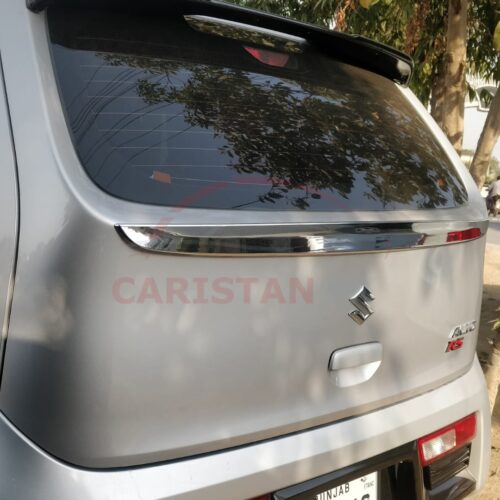 Suzuki Alto RS Style Trunk Chrome Garnish 2017-26 1