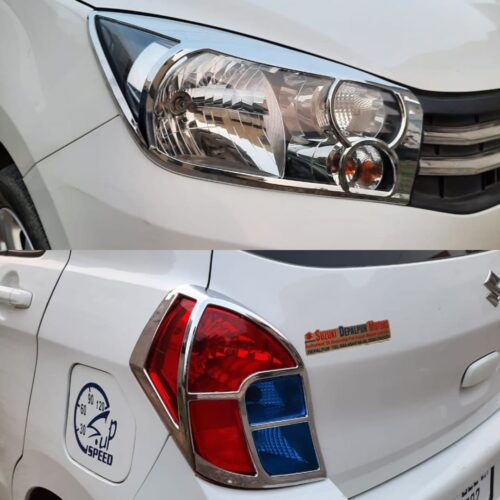 Suzuki Cultus Headlight Backlight Chrome Cover 2017-26