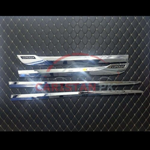 Toyota Corolla Door Lower Chrome Moulding 2014-26 1