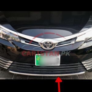 Toyota Corolla Front & Rear Bumper Chrome Trim 2017-21 2