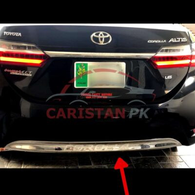 Toyota Corolla Front & Rear Bumper Chrome Trim 2017-21 3