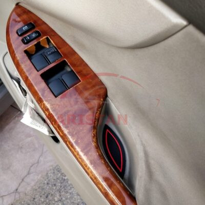 Toyota Corolla PVC Non Slip Interior Protection Mats Red 2011-13 1