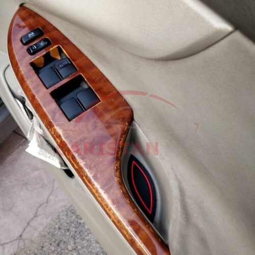 Toyota Corolla PVC Non Slip Interior Protection Mats Red 2011-13 1