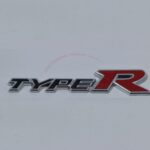 Type R Car Emblem Black & Red 1