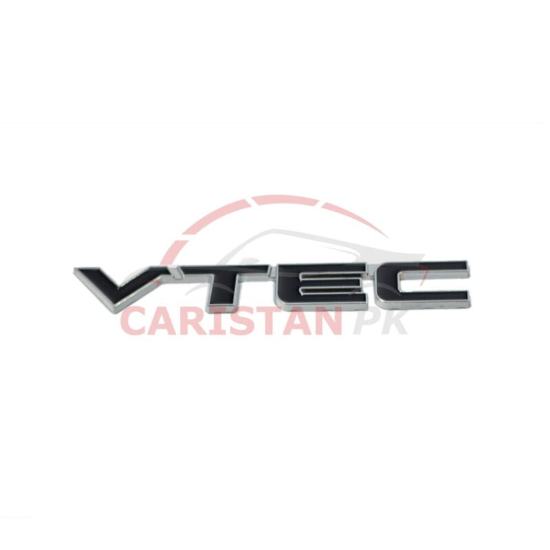 VTEC Car Emblem Black VTEC Car Emblem Black
