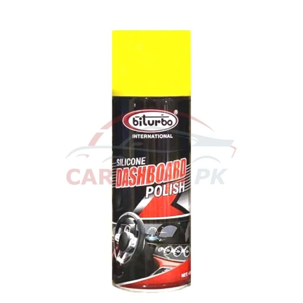 Biturbo Silicone Dashboard Polish Yellow 450ML