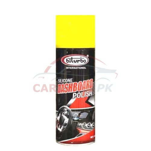 Biturbo Silicone Dashboard Polish Yellow 450ML