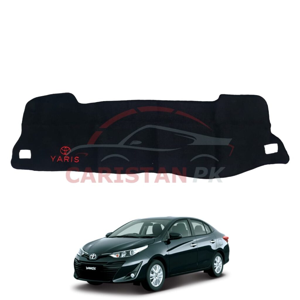 Toyota Yaris Dashboard Carpet Black