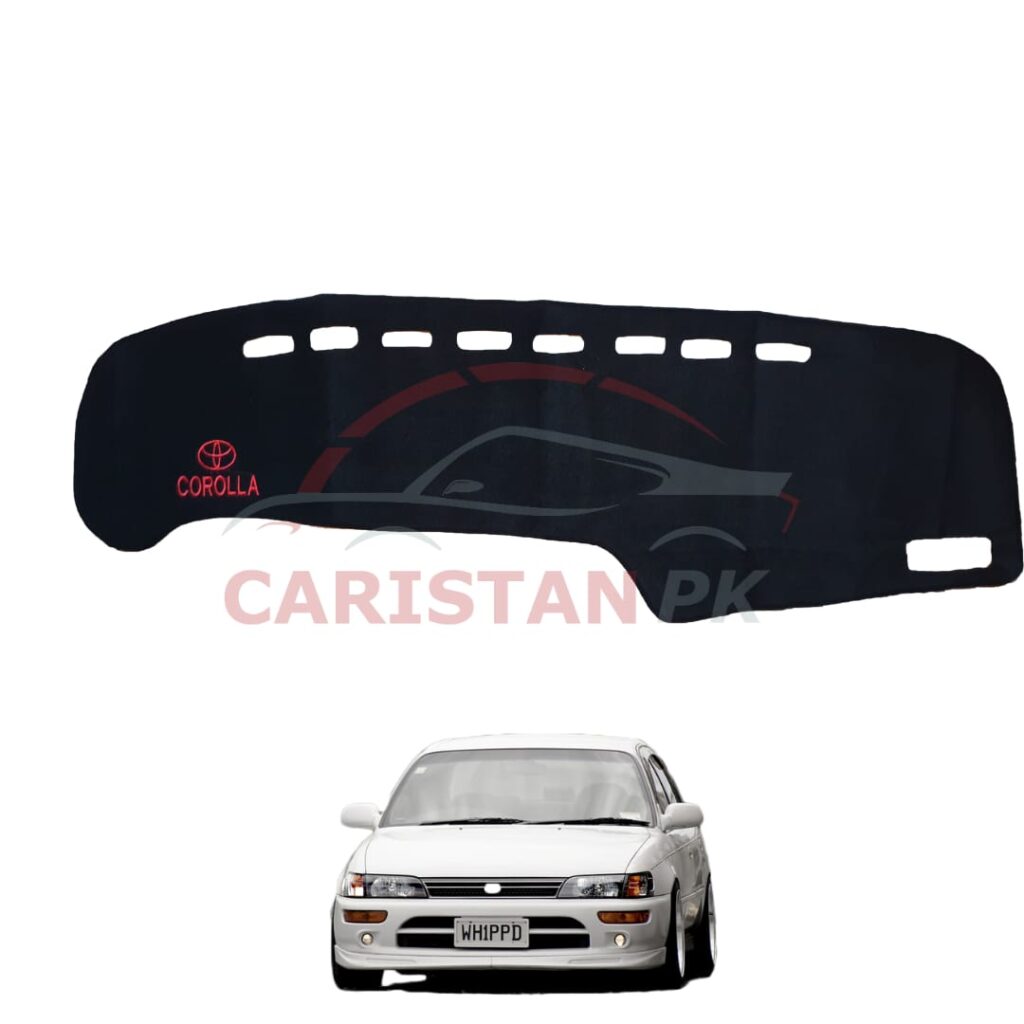 Toyota Corolla Dashboard Carpet Black 1991-2001 Model
