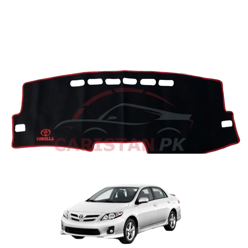 Toyota Corolla Dashboard Carpet With Red Lining 2011-13