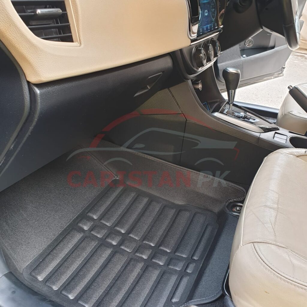 Toyota Corolla 5D Floor Mats Black 2014-24