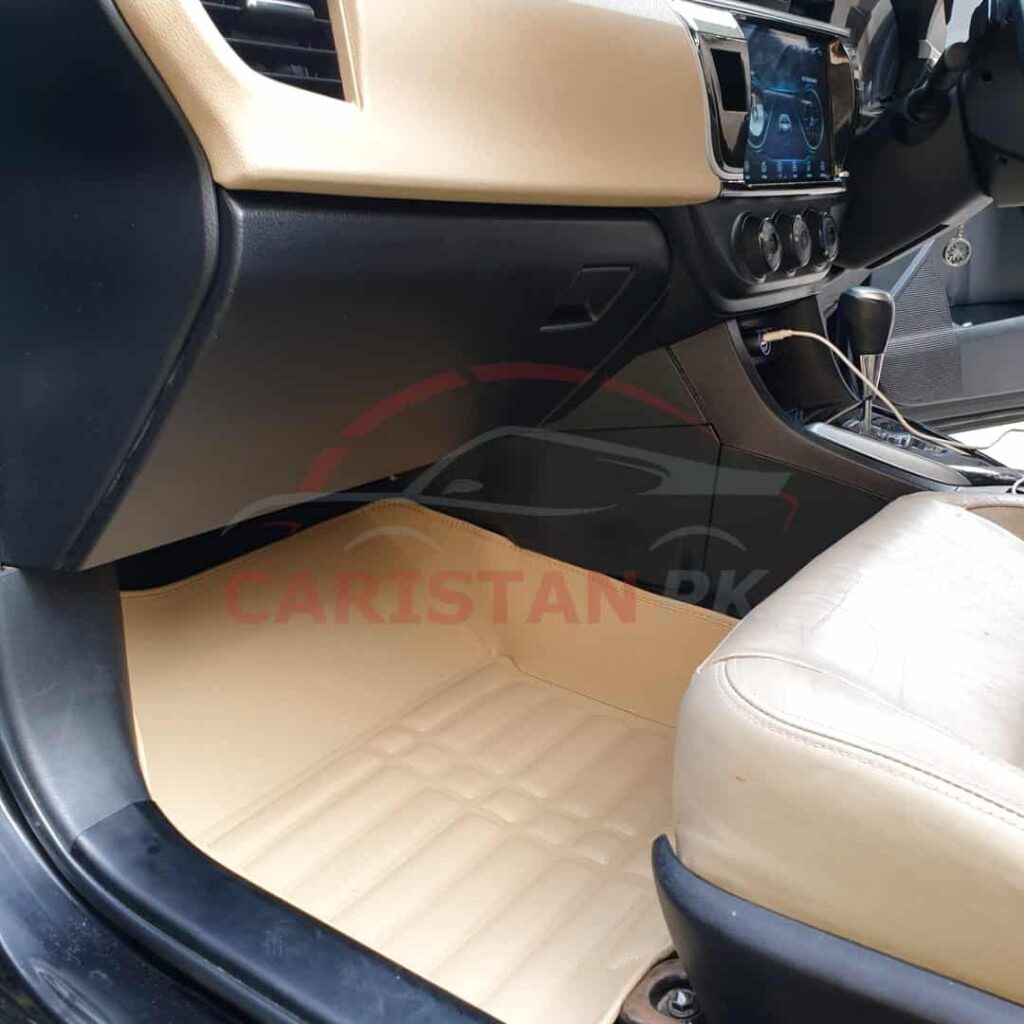 Toyota Corolla 5D Floor Mats Beige 2014-24