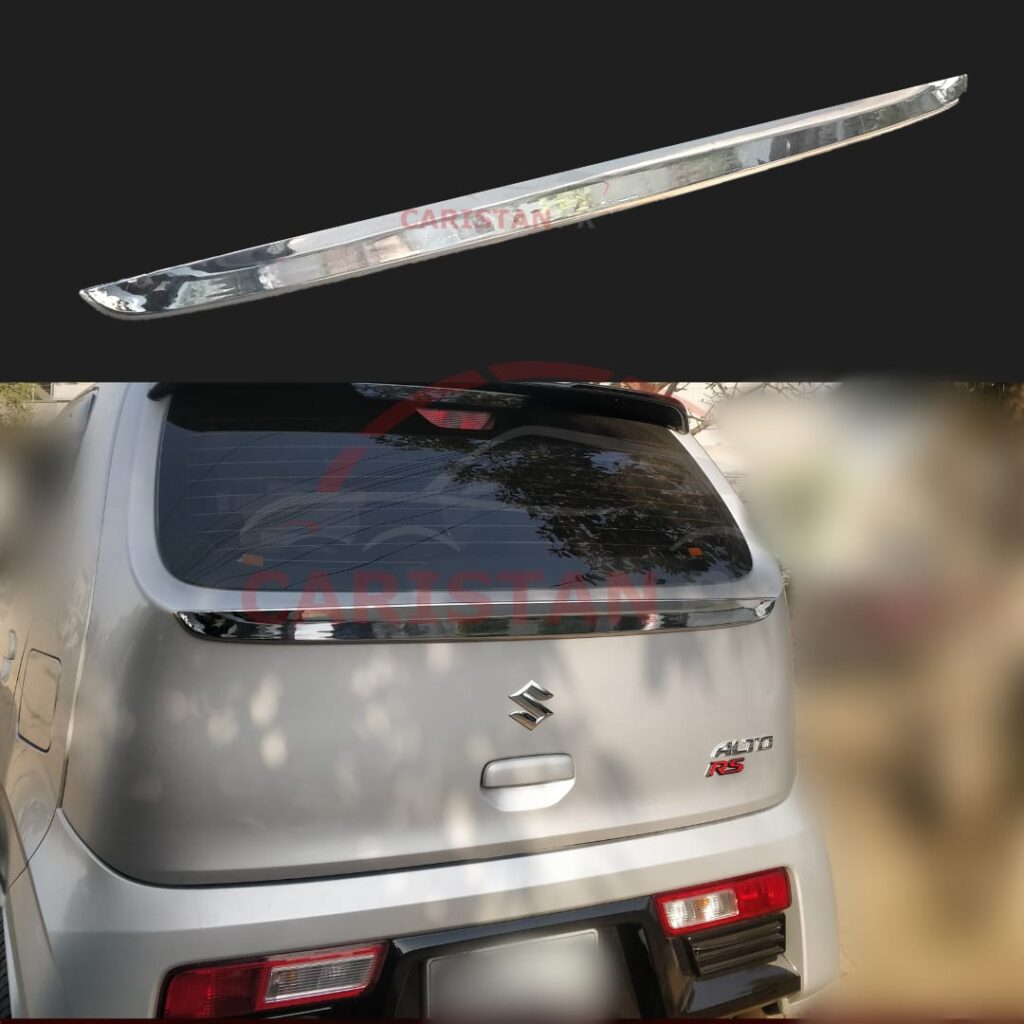 Suzuki Alto RS Style Trunk Chrome Garnish 2017-24