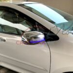 Honda City DRL Side Mirror Chrome Cover 2009-21 1 Honda City DRL Side Mirror Chrome Cover 2009-21 1