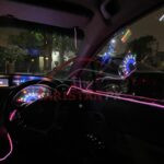 Flexible EL Glow Wire Interior Light Decoration Pink 1 Flexible EL Glow Wire Interior Light Decoration Pink 1