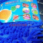 Car Cleaning Microfiber Wash Mitt Glove Blue 2 Car Cleaning Microfiber Wash Mitt Glove Blue 2