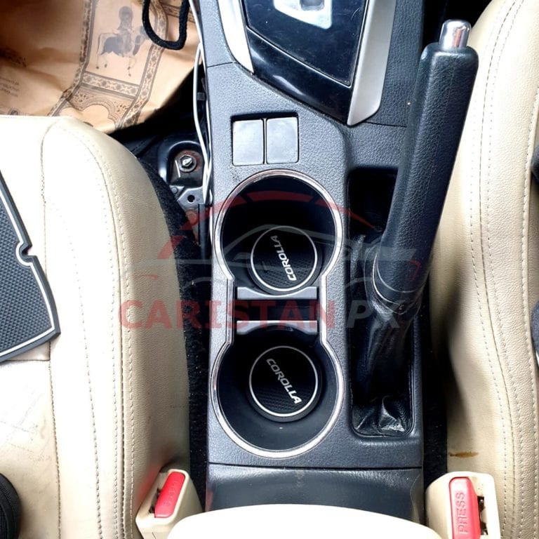 Toyota Corolla PVC Non-Slip Interior Protection Mats White 2014-23 Model 3