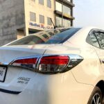 Toyota Yaris Back Light Chrome Cover 2