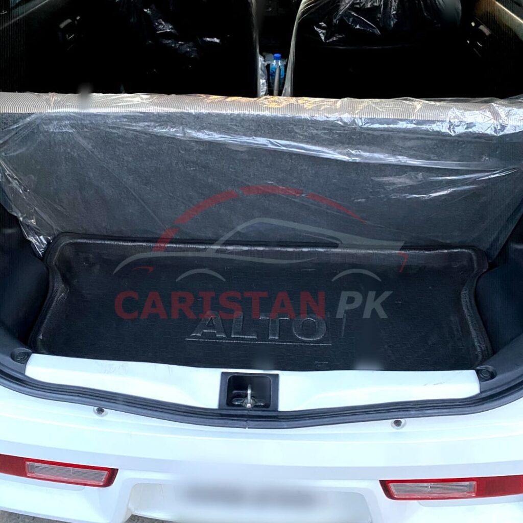 Suzuki Alto Foam Trunk Mat Black 2017-24 1