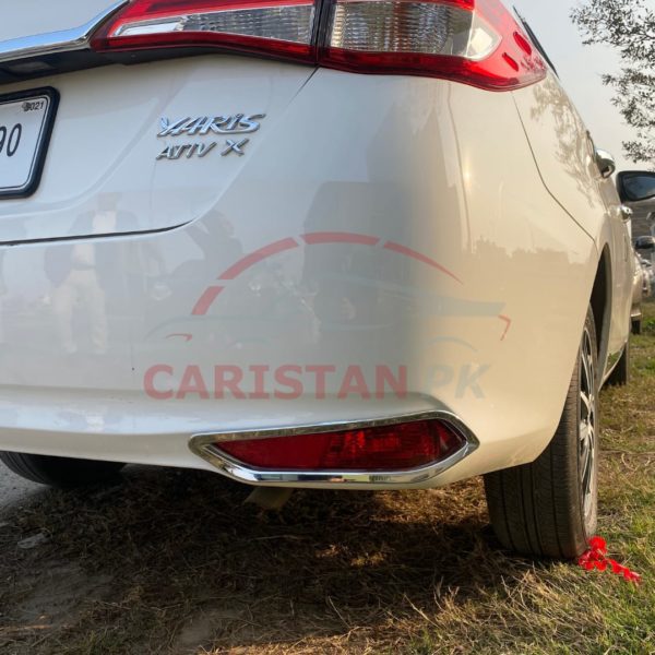 Toyota Yaris Chrome Reflector Light Cover 3