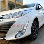 Toyota Yaris Front Fog Light Chrome Housing 4