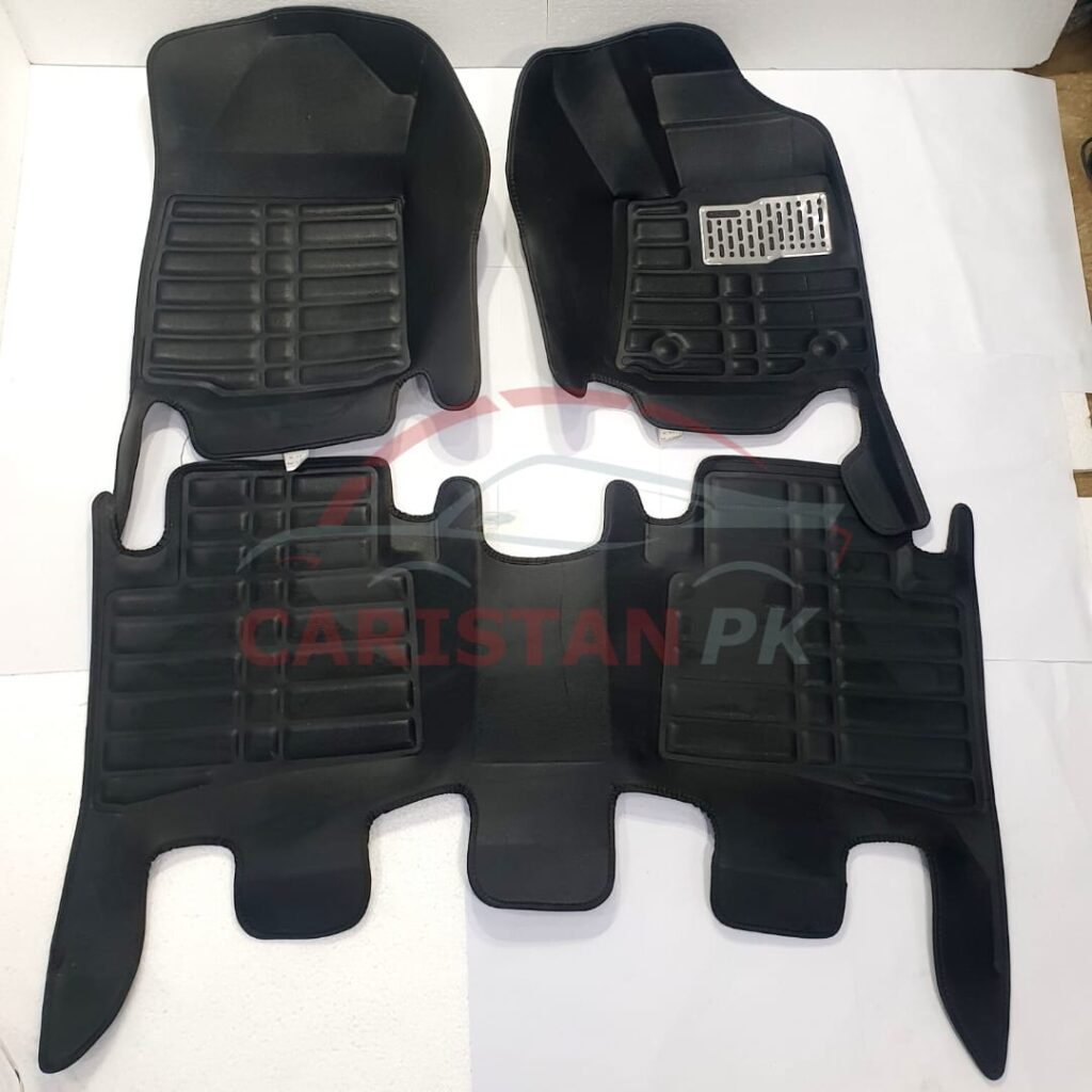 Toyota Fortuner 5D Floor Mats Black 5